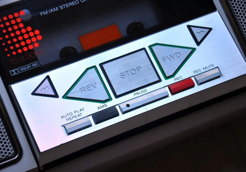 索尼 SONY CFS-11 单卡收录机