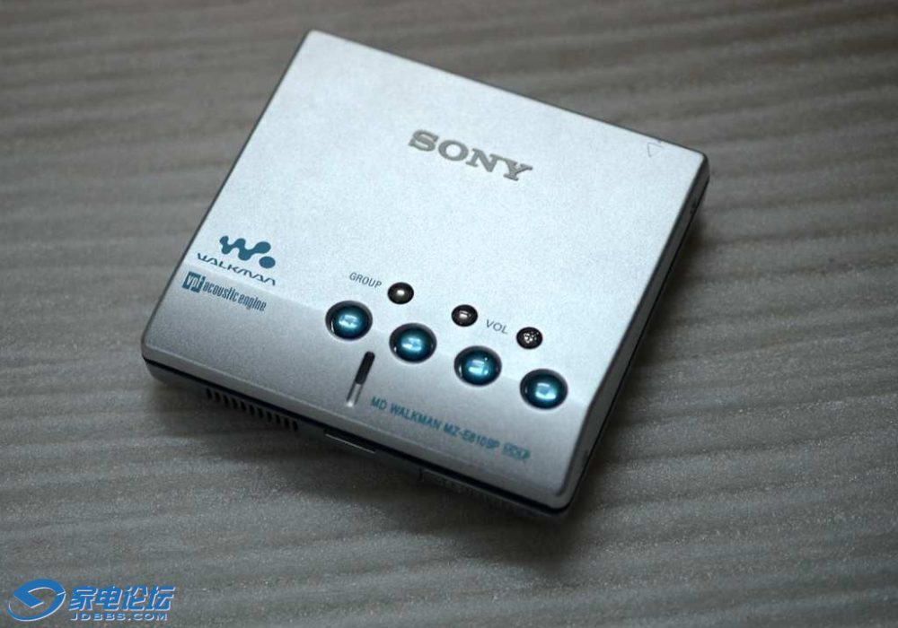 索尼 SONY MZ-E810SP 带音箱的MD单放机