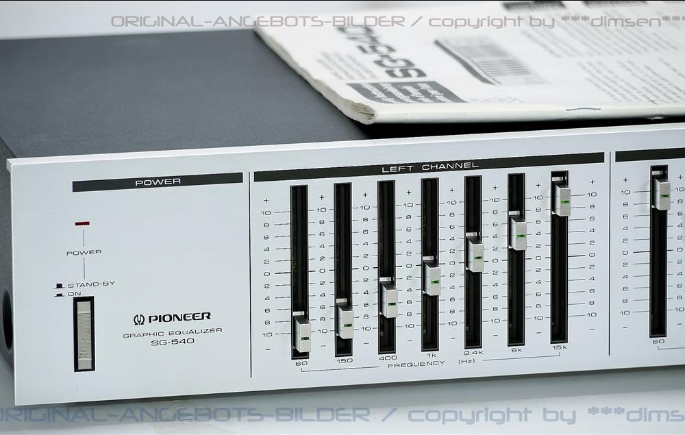 先锋 PIONEER SG-540 图形均衡器