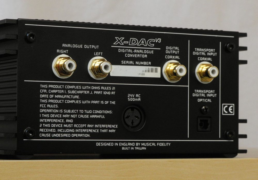 Musical Fidelity X-DAC V3 解码器