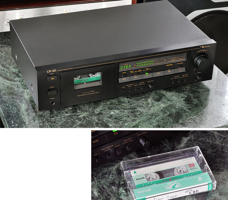 中道 Nakamichi CR-20 经典二磁头卡座