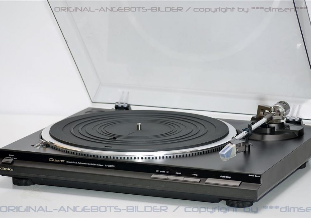 松下 Technics SL-QD33R 黑胶唱机+EPS-30ES唱臂