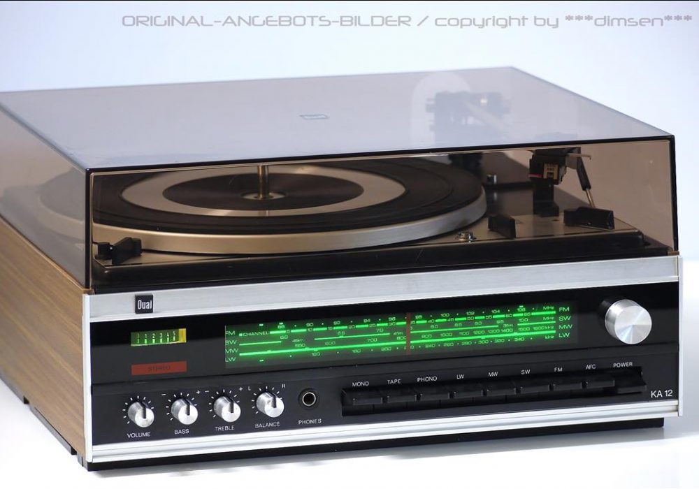 DUAL KA12 收音+黑胶唱机一体机