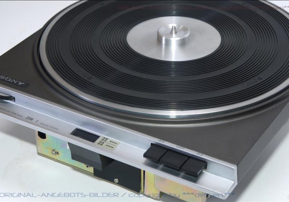 索尼 SONY TTS-2250 High-End 黑胶唱机主机