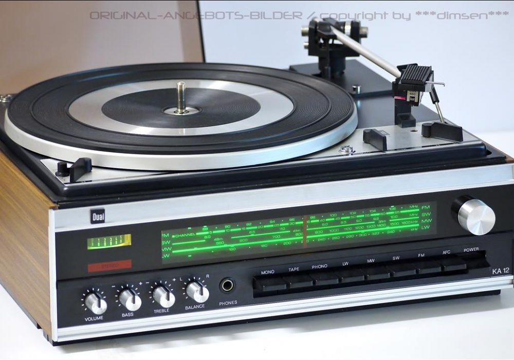 DUAL KA12 收音+黑胶唱机一体机