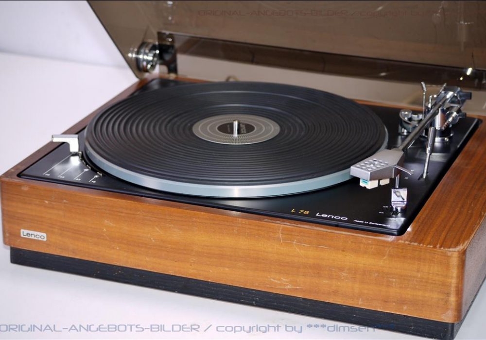 LENCO L-78 古董黑胶唱机
