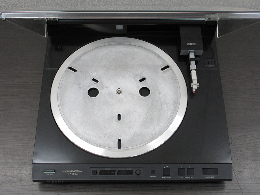 索尼 SONY PS-X555ES 黑胶唱机