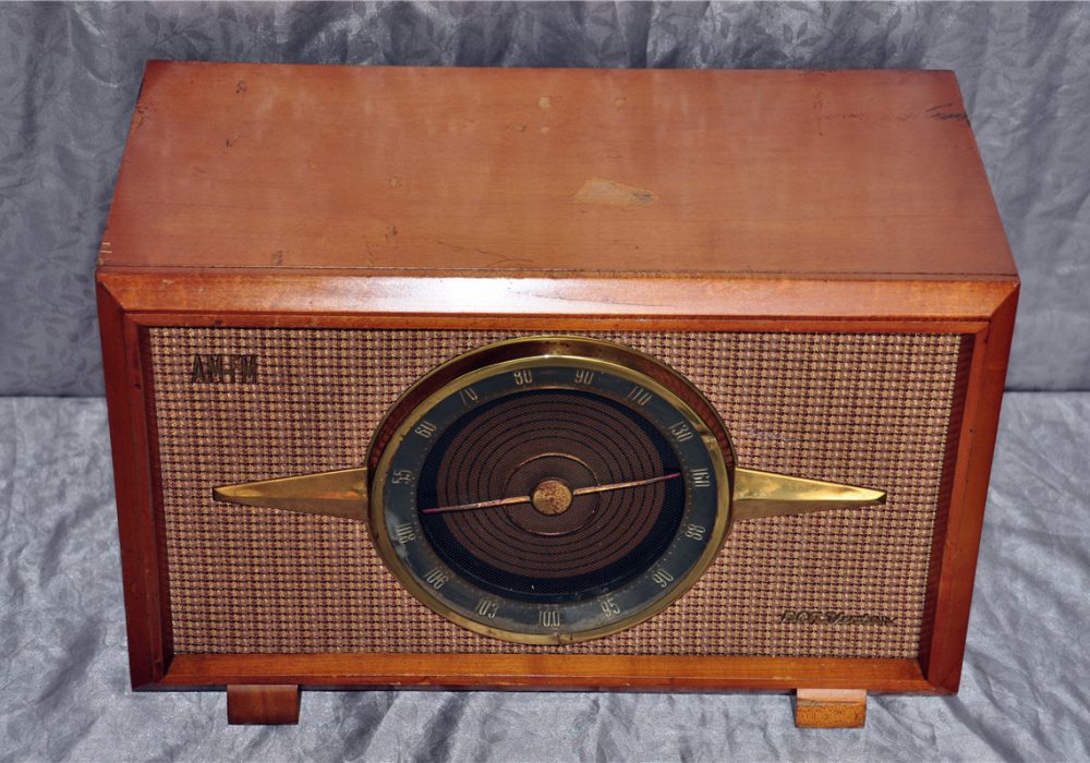 美国 RCA VICTOR 6-RF-9  AM/FM 电子管收音机（1955年）