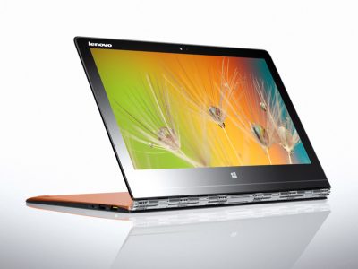 表带式铰链让联想 Yoga 3 Pro 平板电脑灵活自如