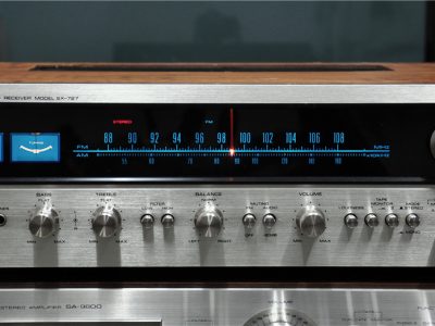 先锋 PIONEER SX-727 双表头空气七连 收扩机