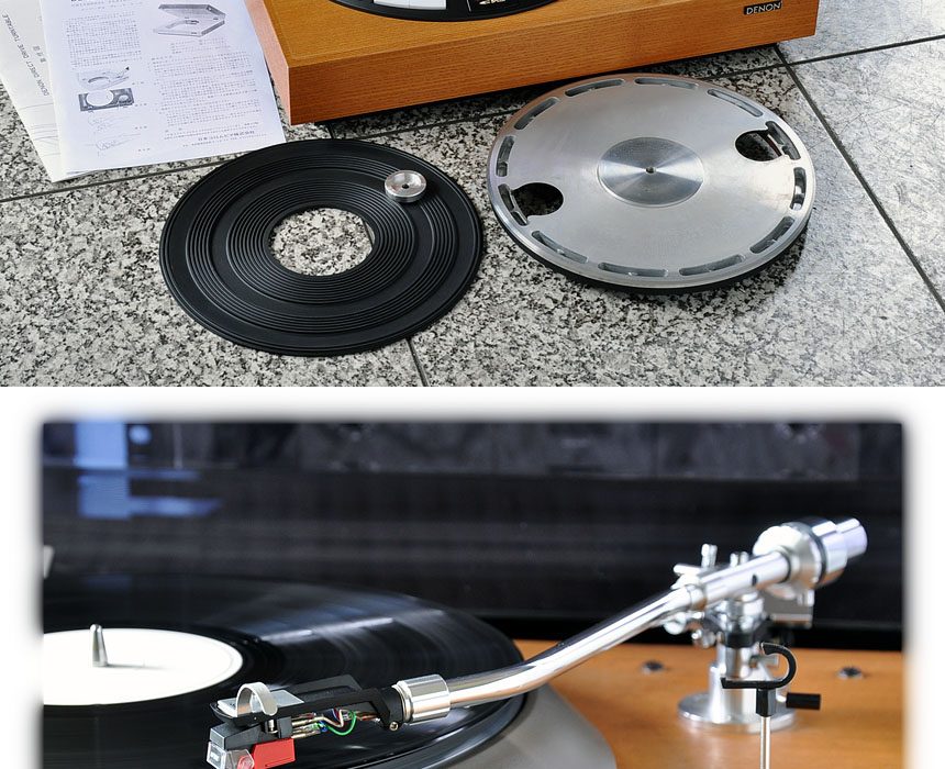 天龙 DENON DP-3000 黑胶唱机 + STAX UA-7 唱臂 + DK-100F 唱头