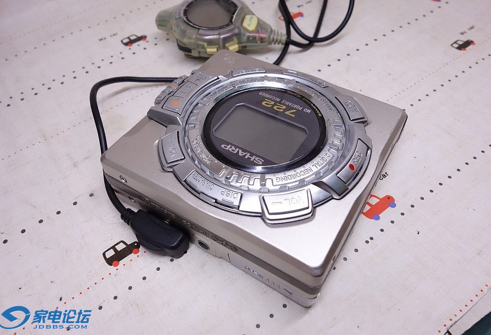 夏普 SHARP MD-MS722 MD随身听