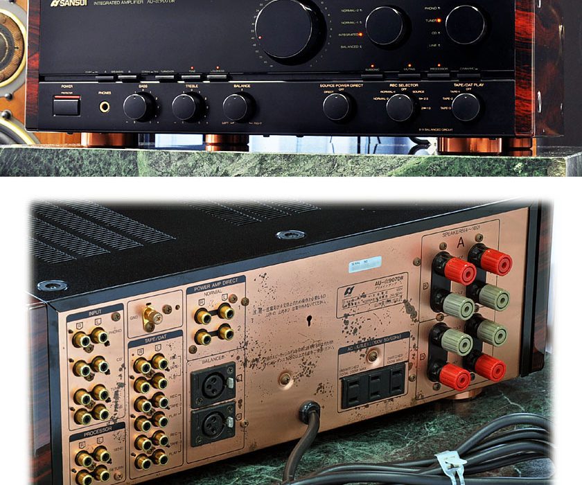 山水 SANSUI AU-α907DR 功率放大器