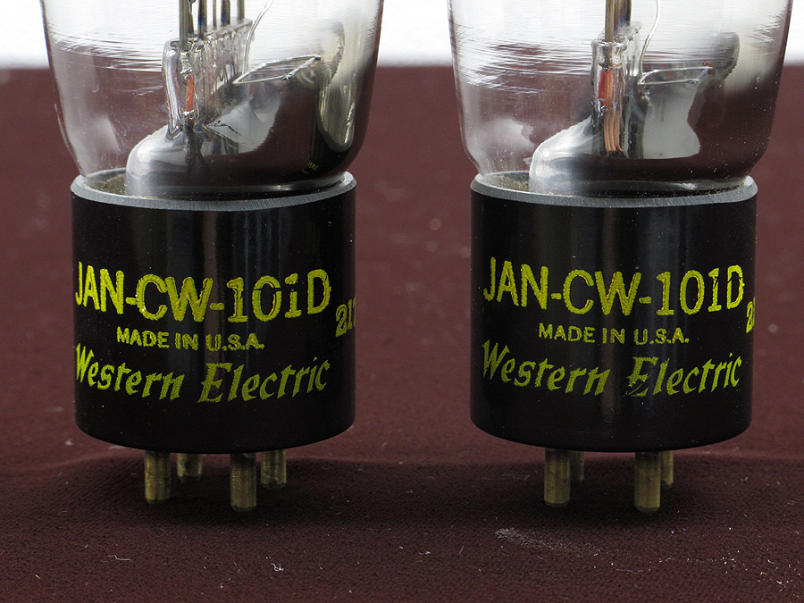 西电 Western Electric JAN-CW-101D 电子管 1958年製