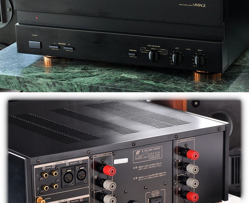 山水 SANSUI B-2102 MOS VINTAGE 功率放大器