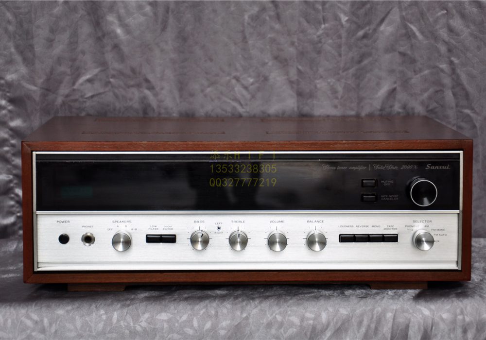 山水 SANSUI 2000x 收音功率放大器（1970年）