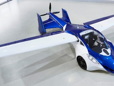 collapsible aeromobil 3.0 flying car shortens take-off time
