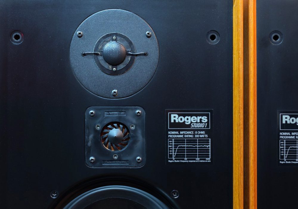 乐爵士 Rogers Studio 1 监听音箱