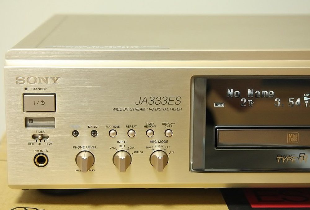 索尼 SONY MDS-JA333ES MD播放机