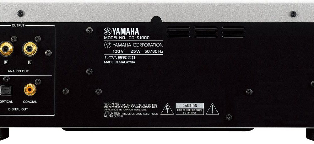 雅马哈 YAMAHA CD-S1000(S) SA-CD 超级CD播放机