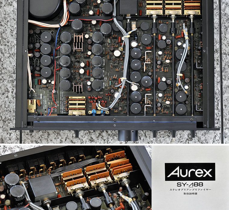 東芝 Aurex SY-Λ88Ⅱ 前级功率放大器