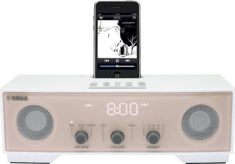 雅马哈TSX系列 YAMAHA TSX-80(C) iPhone/iPod 桌面音响