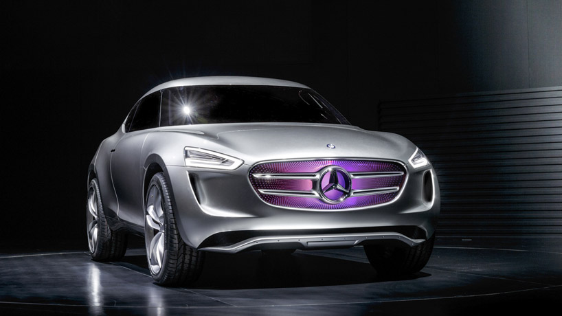 mercedes-benz G-Code vision concept turns into a giant solar panel