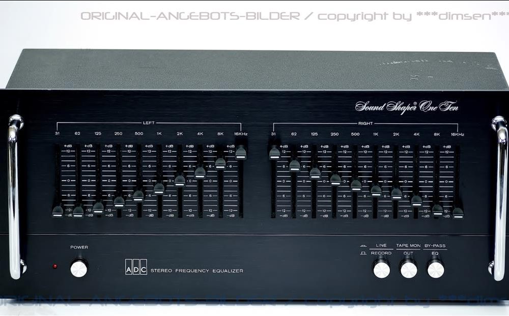 ADC SS-110 "Sound Shaper One Ten" 双十段图示均衡器