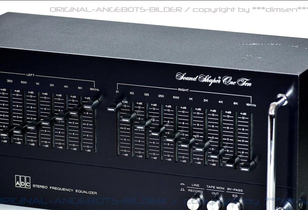 ADC SS-110 "Sound Shaper One Ten" 双十段图示均衡器