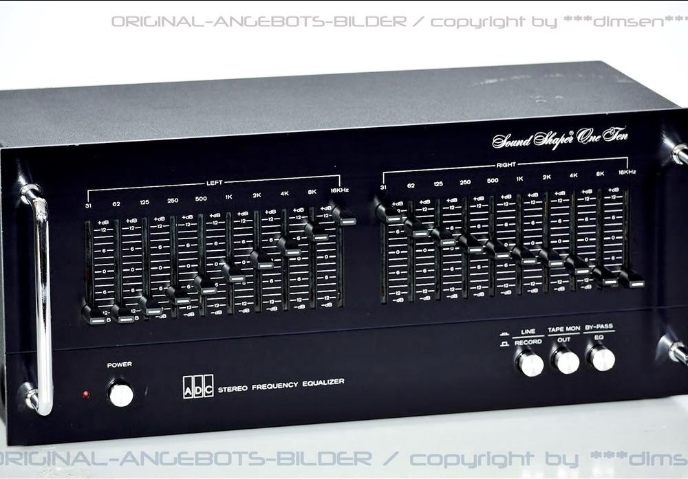 ADC SS-110 "Sound Shaper One Ten" 双十段图示均衡器