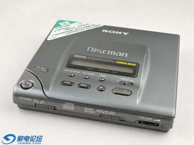 索尼银色 SONY D-303 CD随身听