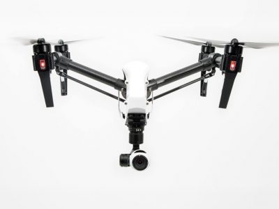 DJI inspire 1 drone's camera captures 4K video + 12 megapixel photos