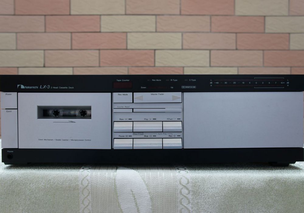 中道 Nakamichi LX-3 两磁头立体声卡座