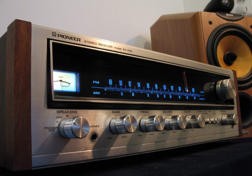 先锋 PIONEER SX-434 FM/AM 立体声收扩机