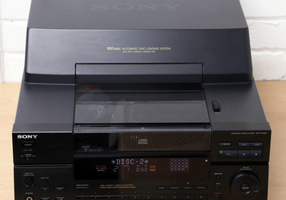 索尼 SONY CDP-CX100 HI-FI 100碟 CD播放机