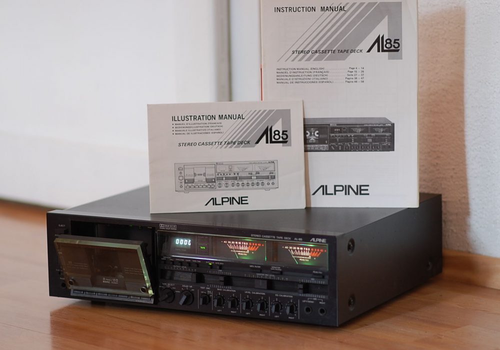阿尔派 Alpine AL-85 三磁头立体声卡座