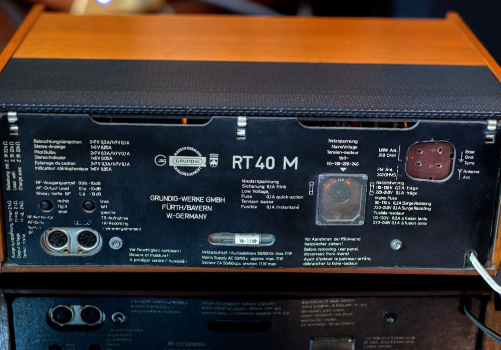 Grundig （根得）RT40m立体声高级收音头 – 广安经典音响