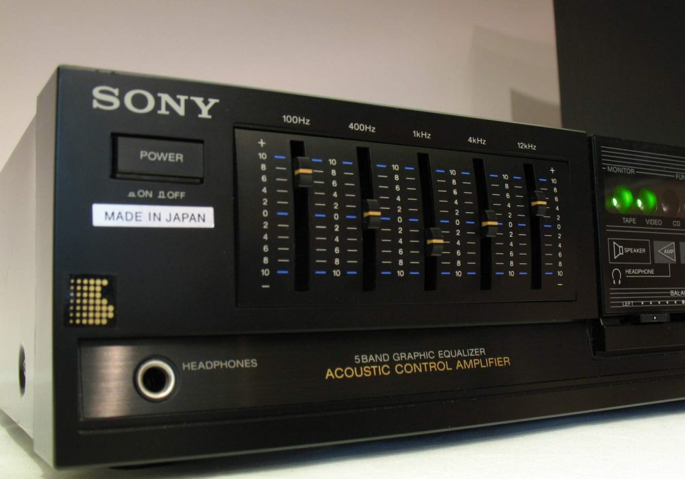 索尼 SONY AX250 5段均衡 功率放大器