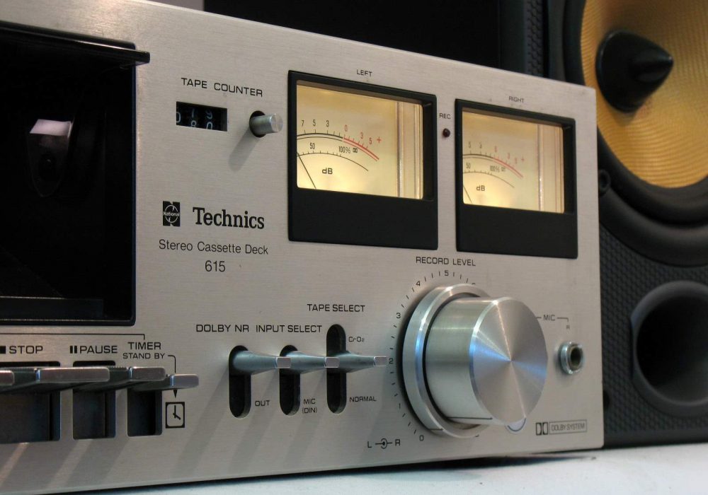 松下 Technics 615US 双表头 古典卡座