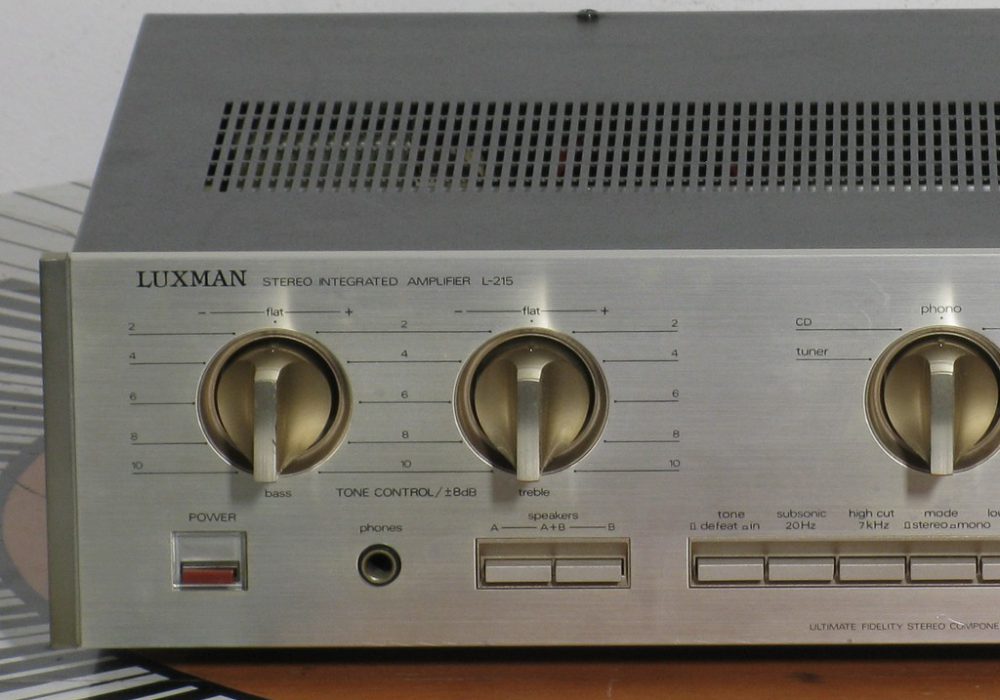 力士 Luxman L-215 立体声功率放大器