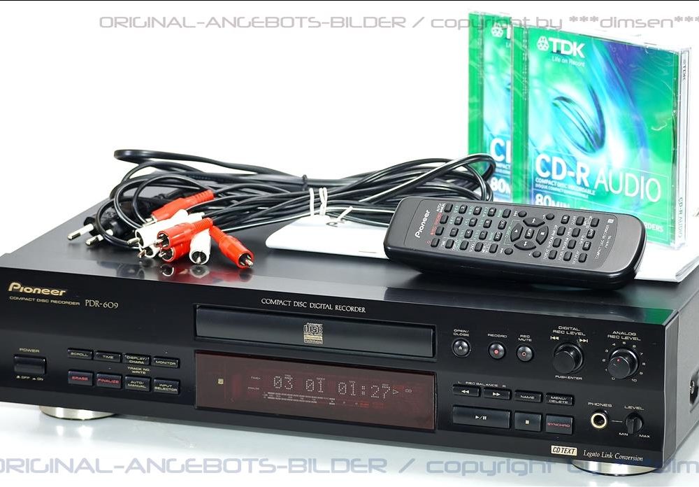先锋 PIONEER PDR-609 CD录音机