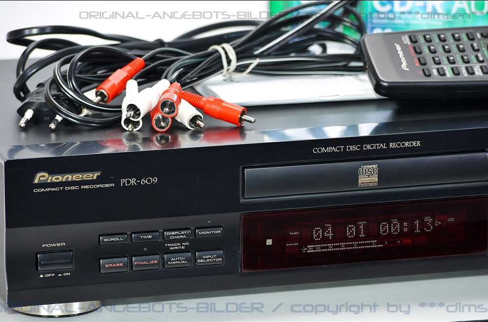 先锋 PIONEER PDR-609 CD录音机