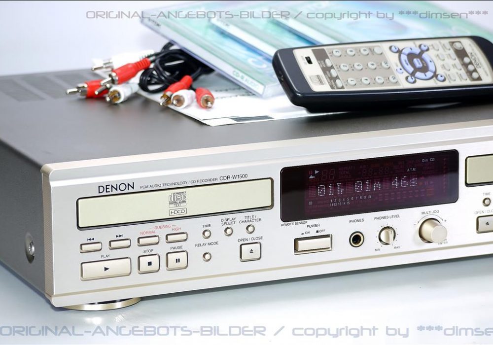 天龙 DENON CDR-W1500 CD录音机