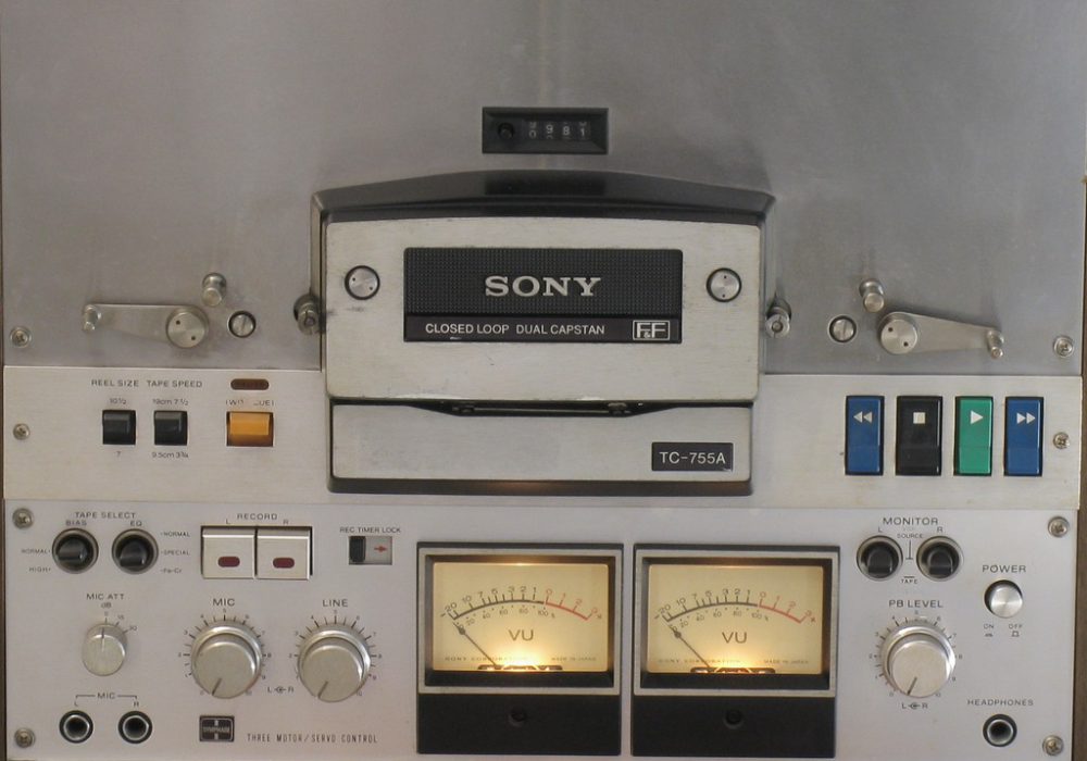 索尼 SONY TC-755A 开盘机