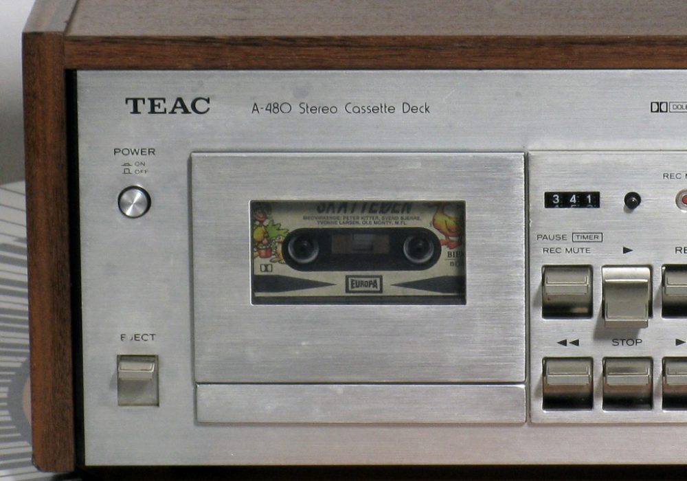 TEAC A-480 双表头古典卡座