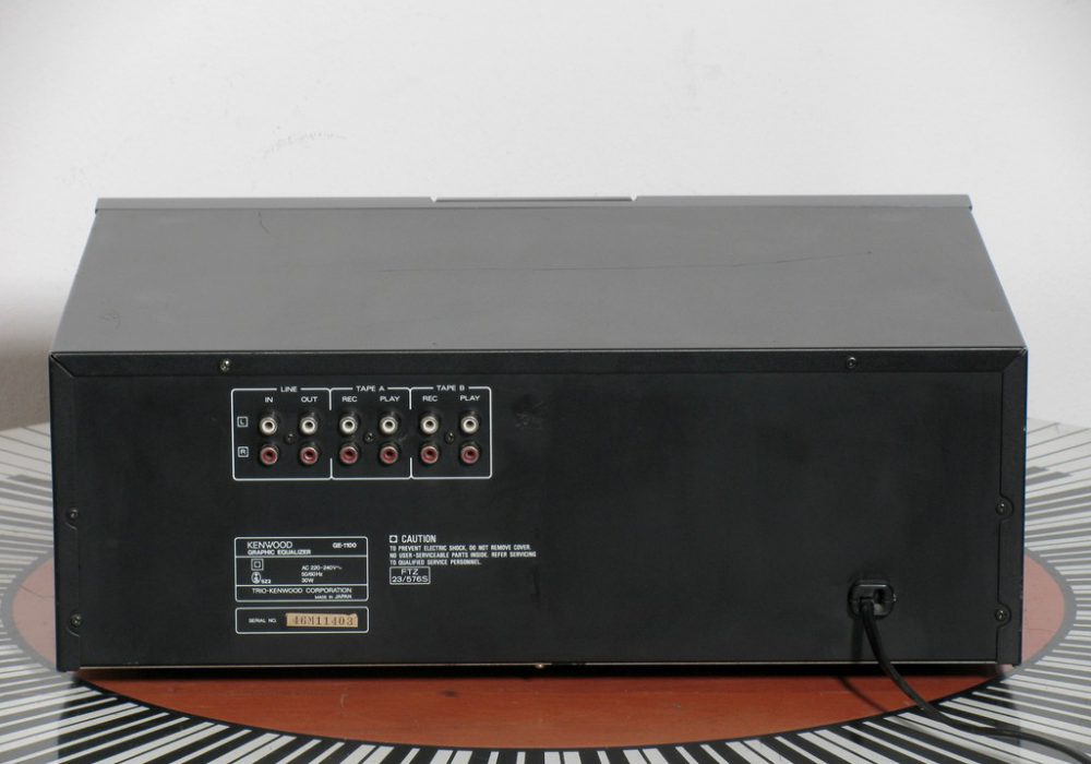KENWOOD GE-1100 图示均衡器