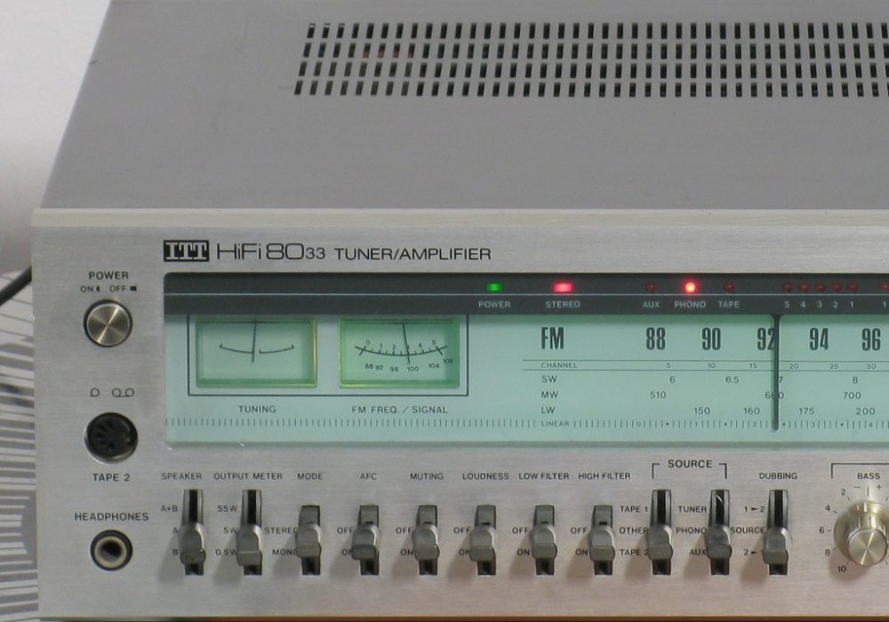 ITT hifi 8033 收扩机