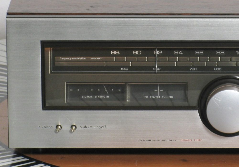 LUXMAN T-88V 收音头