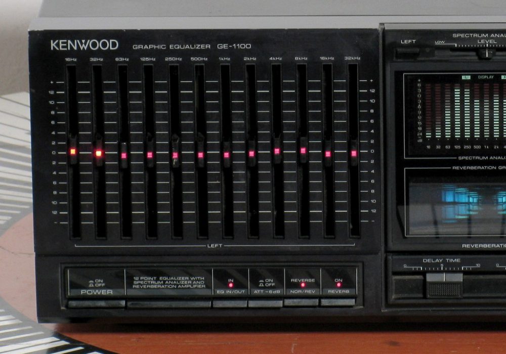 KENWOOD GE-1100 图示均衡器