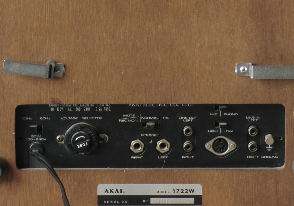 AKAI 1722W 开盘机